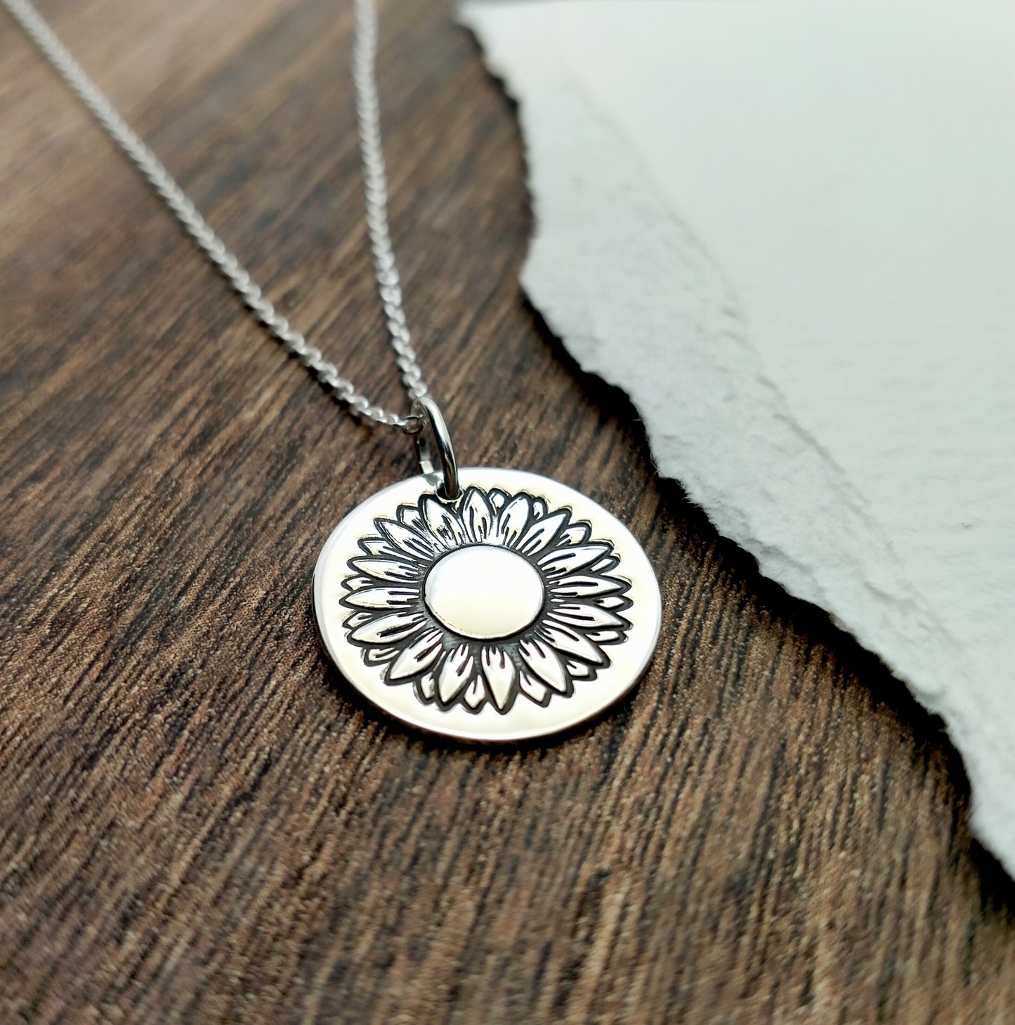 Sunflower Pendant