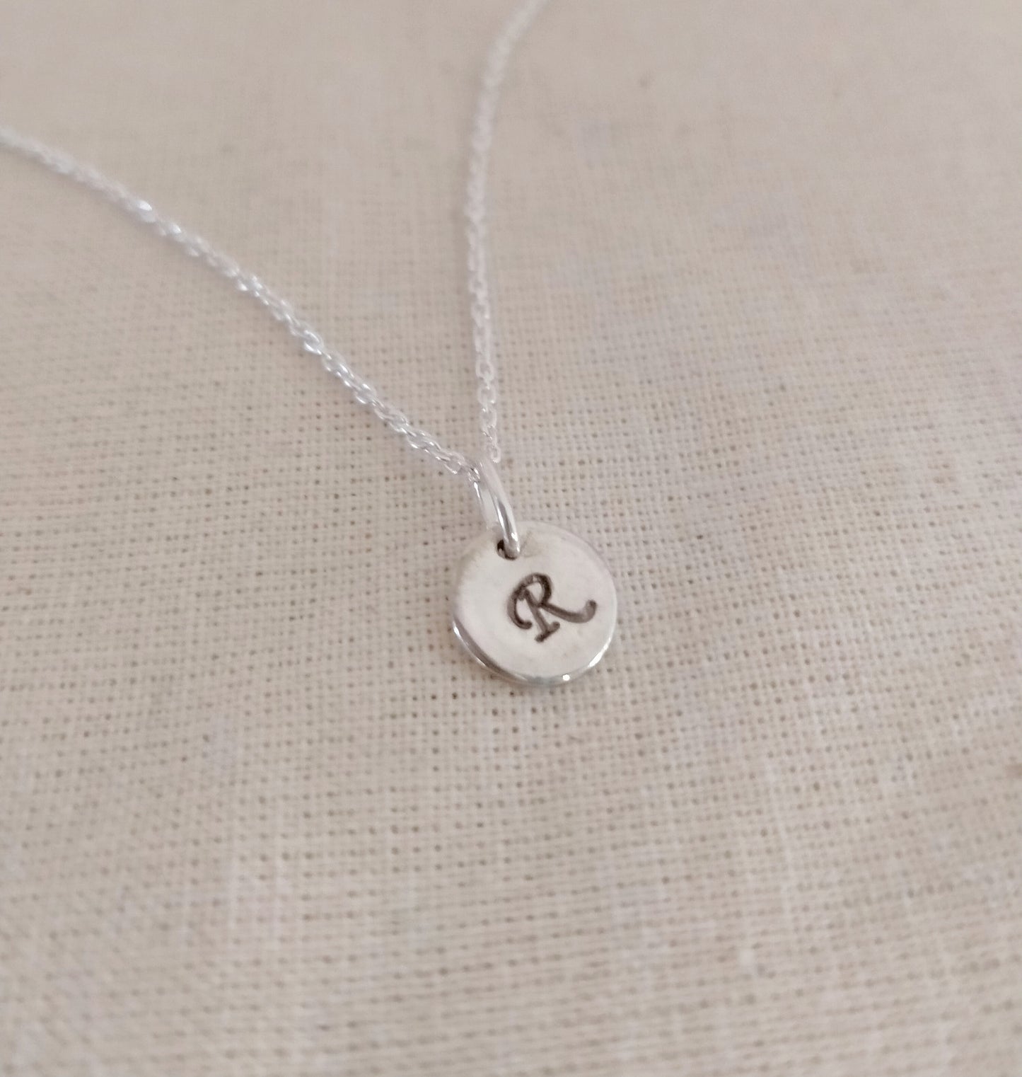 Mini Monogram Pendant