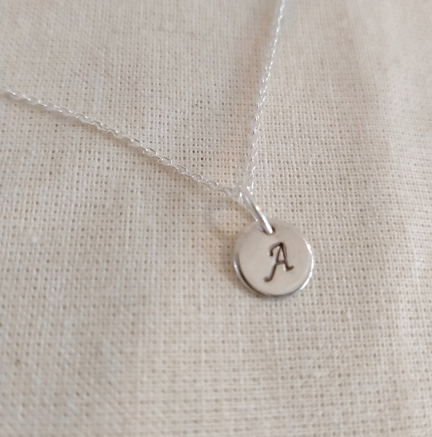 Mini Monogram Pendant