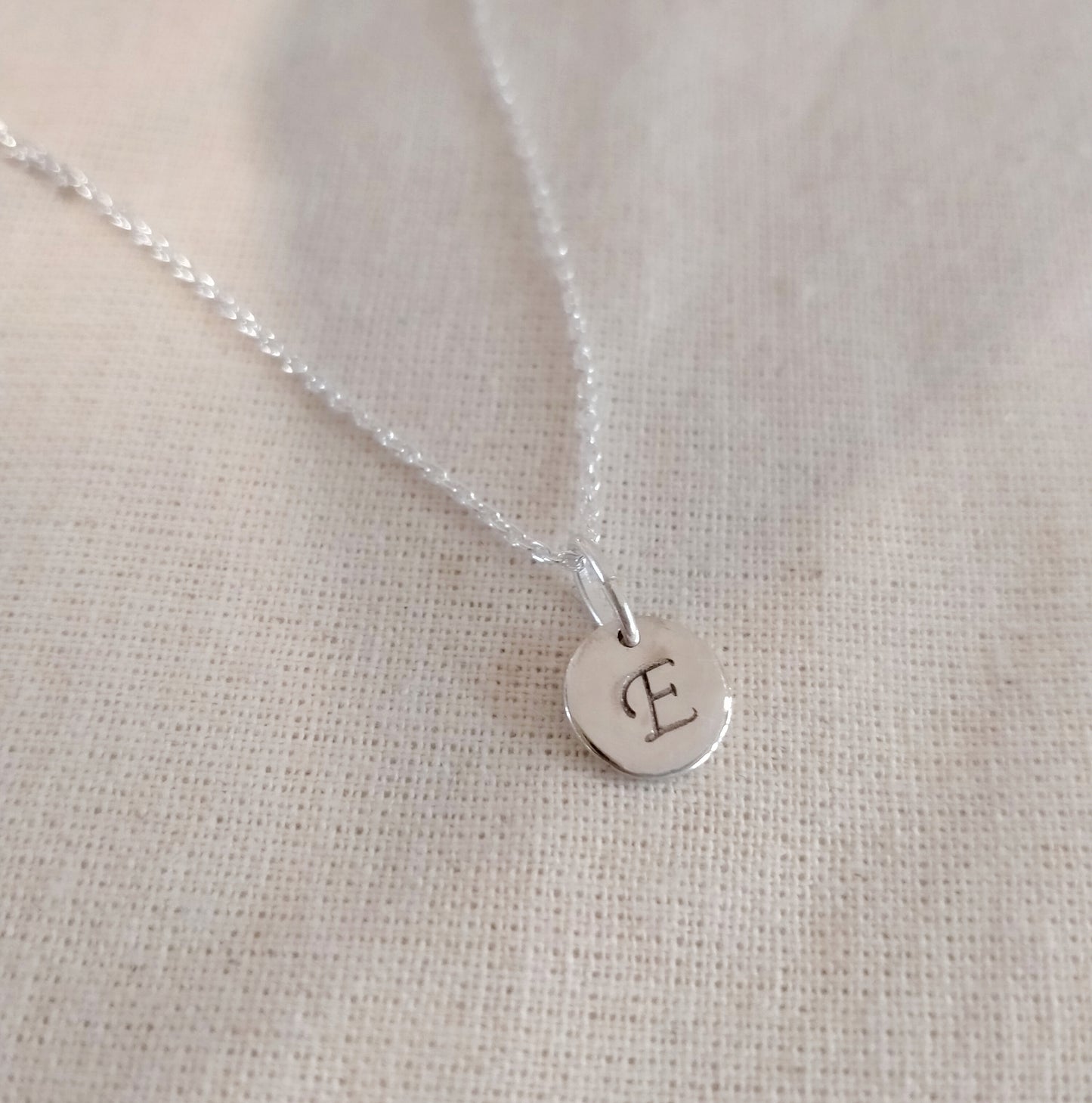 Mini Monogram Pendant