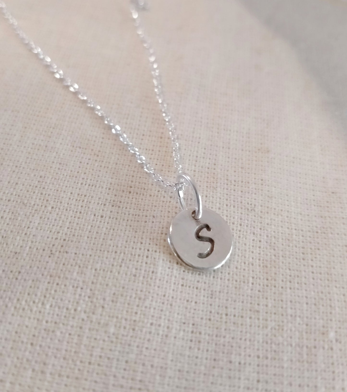 Mini Monogram Pendant