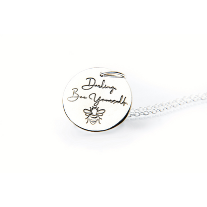 Darling, Bee Yourself Pendant